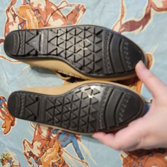 Leather Hush Puppies Mary Jane Sandals NWOT Size 9 - Picture 8 of 13